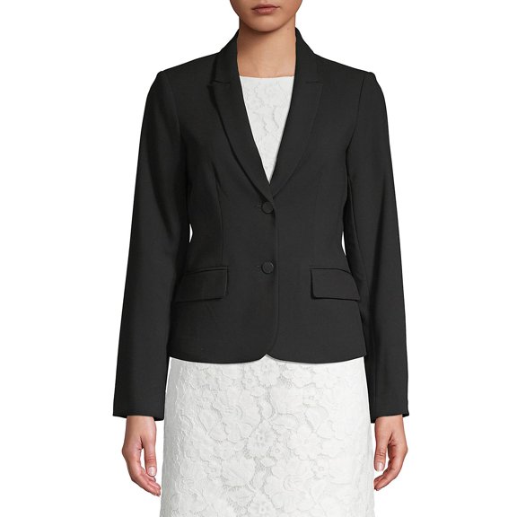 Petite 2-Button Blazer