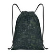 thumbnail image 1 of Gaeub Chemistry Formulas 2 Drawstring Backpack Bag Sport Gym Sackpack Heavy Duty String Backpack for Men Women-Small, 1 of 6