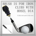 thumbnail image 3 of Golf Club Brush Wire Cleaning Tool for Iron and Wood,2Pcs, 3 of 7