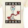 thumbnail image 3 of Toy Story 4 - Type Block Forky - Juniors Fitted Graphic T-Shirt, 3 of 5