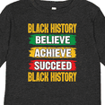 thumbnail image 4 of Inktastic Inspirational Political Black History Month Boys or Girls Long Sleeve Toddler T-Shirt, 4 of 5