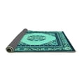 thumbnail image 2 of Ahgly Company Indoor Rectangle Persian Turquoise Blue Traditional Area Rugs, 5' x 8', 2 of 4