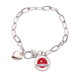 thumbnail image 1 of en china emblema estrellas chino Pulsera de cadena de corazón joyería encanto moda, 1 of 3