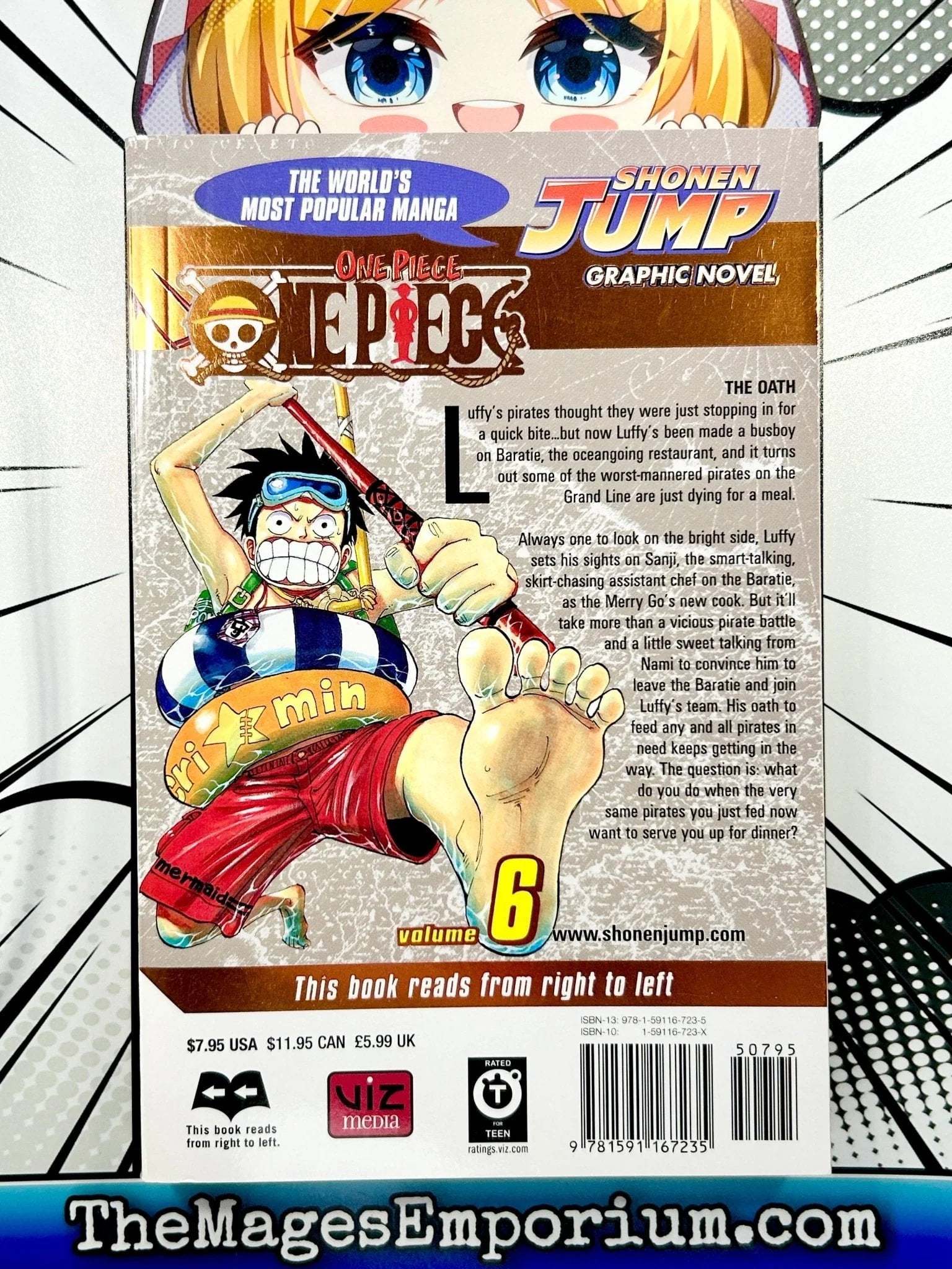 One Piece One Piece, Vol. 6, (Paperback) - Walmart.com