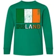 thumbnail image 3 of Inktastic Ireland Flag Long Sleeve Youth T-Shirt, 3 of 5