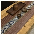 thumbnail image 7 of Chinese-style Table Runner, Bamboo Handmade Woven Table Runner, Non-slip Heat Insulation Decor,Placemats for Dining Table Sideboard Decor Farmhouse Kitchen, 7 of 7