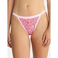 thumbnail image 2 of Way to Celebrate Women's String Bikini Panties, 3-Pack, Sizes S-XXL, 2 of 6