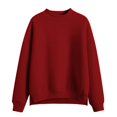 thumbnail image 4 of GILIGEGE Womens Oversized Mock Neck Sweatshirts,Pullover Long Sleeve Cute Tops Side Slit,Loose Fit Comfy Soft,Slouchy Casual Work Daily Outfit, Fall Winter Fashion Clothing,Preppy Outfits Wine 3XL, 4 of 4