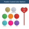 thumbnail image 5 of RealSteel Heart Message Garden Stakes – Fun & Romantic Yard Decor – I LUV YOU (5" x 13", Green), 5 of 5
