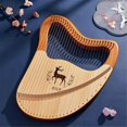 thumbnail image 1 of Harpe de Lyre Haute Qualité Cordes de Rechange 32 Cordes, 1 of 5