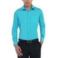 thumbnail image 3 of Gioberti Men's Long Sleeve Solid Dress Shirt, 3 of 5