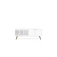 thumbnail image 2 of Polifurniture Bariloche TV Stand for TVs up to 65 inches, White Finish, 2 of 10