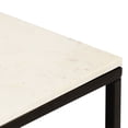thumbnail image 2 of vidaXL Coffee Table End Table Side Sofa Table Real Stone with Marble Texture, 2 of 5