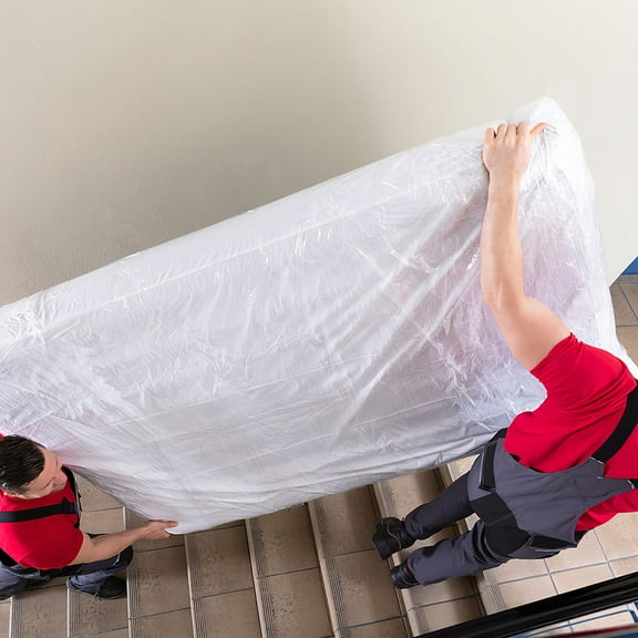 COMPUKAS 1Set Mattress Bags For Moving Heavy Duty 240X180X0.4In Dustproof