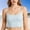 Light blue, variant on Miorin Women Square Neck Adjustable Spaghetti Strap Crop Camisole Tank Tops with Built-in Padded Bra, Soft Modal Undershirt, Solid Slim Fit Layering Cami for Summer Daily Casual Outfits, Green M