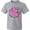 Athletic Heather, variant on Inktastic Love, Care, Cure Breast Cancer Awareness Pink Ribbon Youth T-Shirt