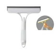 thumbnail image 2 of JIhuahe 3-in-1 Window Cleaning Tool with Squeegee and Scrubber, Double-Sided Glass Cleaner with Spray Bottle, Professional Streak-Free Kit ,White, 2 of 3