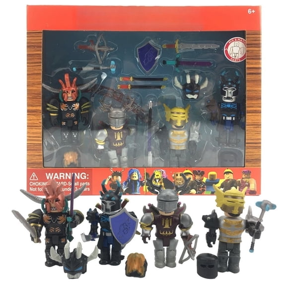 Action Collection - Roblox FOUR Figure Pack Roblox Series 4 Celebrity Collection Action Figure 4-Pack