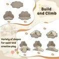 thumbnail image 3 of Euroco 6-Piece Climbing Toys for Toddlers, Soft Foam Block Play Structures Climbers for Child Development, Climbing Crawling Toys Soft Foam Blocks Activity Play Set for Toddlers 0-1 Years Old, 3 of 8