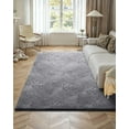thumbnail image 4 of VEVOR Indoor Plush Area Rugs, 8 x 10 ft Soft Plush Carpet, Furry Shag Area Rugs for Living Room, Bedroom, Sunroom, Modern Home Decor Aesthetic, Non-Shedding, Non-Woven, Slip-Resistant, Smoke Gray, 4 of 9