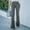 Grey, variant on Babysbule Womens Jean Pants Women's Fashion Comfortable Solid Color Pocket Casual Flared Pants Trousers