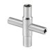 thumbnail image 1 of 4-in-1 Crossed Sillcock Wrench Durable Heavy Duty Mini Wrench for Bathroom, 1 of 4