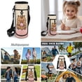 thumbnail image 5 of Yspwyqan Girls Backpack Set, Ice Cream Drip Capybara Backpack and Lunchbox Set with Water Bottle Bag, Large Capacity Trendy Front Pocket Bags for Elementary Back to School, 5 of 7