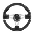 thumbnail image 2 of Volant sport 320 mm/12,5 pouces avec bouton de klaxon, pièces automobiles universelles modifiées, noir, 2 of 4