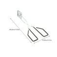 thumbnail image 4 of Pinces en Fer pour Grillades Accessoires de Barbecue Design Ergonomique Clips Fendus, 4 of 9