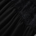 thumbnail image 6 of Tnhcen Women's Sheer Mesh Slip Dress | Black Sleepwear Nightdress | Plus Size Sleepwear Set S-2XL, 6 of 8