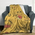 thumbnail image 6 of Pokemon Pikachu Throw Blanket Cute Flannel for Boys Girls Men Women, 6 of 7