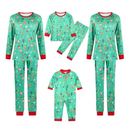 

Christmas Family Matching Clothes Long Sleeve Pajamas for ALL of Family