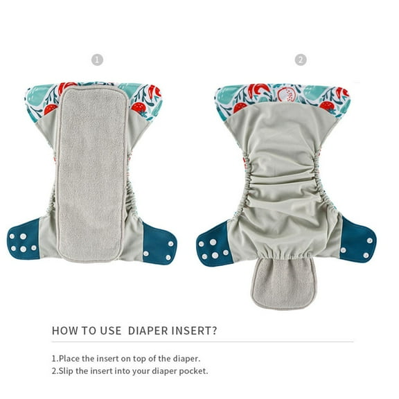 Bisofice trousers, Breathable Waterproof Pocket Cloth Diaper Washable Reusable Pocket Reusable Pocket Cloth Quick Breathable Diaper Quick One Size Adjustable Fit Diapers Fit Diapers 4pcs