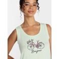 thumbnail image 5 of Joyspun Women's Tank Top and Shorts Pajama Set, 2-Piece, Sizes XS-3X, 5 of 6