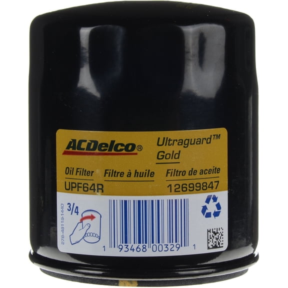 ACDelco Specialty Ultraguard Oil Filter UPF64R Fits select: 2018-2023 CHEVROLET EQUINOX, 2016-2019 CHEVROLET CRUZE