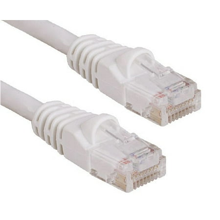 Fluke Networks Otdr - RiteAV - Cat6 Network Ethernet Cable - White - 25ft (Certified Fluke Tested)