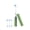 Green, variant on Pursonic S53-BL Portable Sonic Toothbrush in Blue with 3 Brush Heads