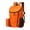 Orange, variant on Womens Mens Hiking Backpack Waterproof Lightweight Packable Daypack Bag with Bottle Pocket