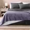 thumbnail image 2 of Bare Home Manta de Cama de Felpa Sherpa Mullida y Suave, Reversible, Liviana, Tamaño Matrimonial/queen, Color Violeta Polvoriento, 2 of 6