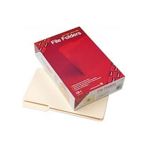 Smead 15337 File Folder, 1/3 Cut Third Position, Reinforced Top Tab, Legal, Manila, 100/Box
