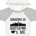thumbnail image 4 of Inktastic Seattle Washington Someone Loves Me Skyline Boys or Girls Baby Bodysuit, 4 of 5