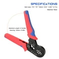 thumbnail image 4 of Crimper Plier Square Self-adjustable Crimping Tool for Cable End-sleeves Ferrules, 4 of 8