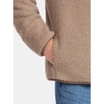 thumbnail image 4 of No Boundaries High Pile Faux Shearling Jacket, Men's, 4 of 5