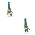 thumbnail image 2 of Wosthever Navidad Windsock Flexible Ligero Santa Claus Muñeco de nieve Viento Colgando Bandera Festival Celebraciones Decoraciones para el hogar Type4 NO4, 2 of 6