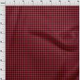 thumbnail image 3 of oneOone Cotton Cambric Fabric Gingham Check Print Sewing Fabric BTY 56 Inch Wide, 3 of 4