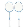 thumbnail image 1 of PENIKOKO Outdoor Sports Racket Set Aluminium Badminton Racket Blue 1 Pair, 1 of 8