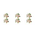 thumbnail image 2 of Advancent 2 piezas decoración de pastel de boda rosa planta artesanía fiesta Type7 NO7, 2 of 6
