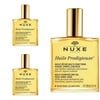 Nuxe Huile Prodigieuse Multi-Purpose Dry Oil 100ml - Pack of 3