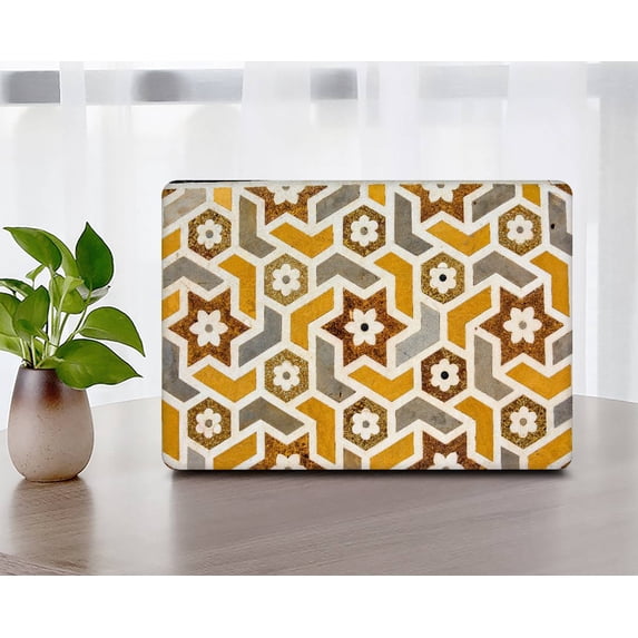 KSK KAISHEK Protective Case Hard Cover Compatible with 2023 2022 2021 - 2016 Rel. Newest MacBook Pro 13" with Retina Display Touch Bar Model: A1706/A1708/A1989/A2159/A2251/A2289/A2338 M1 Flower 0617