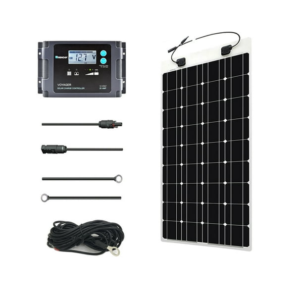 Renogy 100 Watt 12 Volt Solar Marine Kit with Ultra Flexible Solar